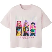 Name it T-Shirt 'NKFMaja Kpop' jaune / violet / rose / rosé
