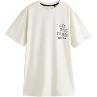 Next Chemise de nuit crème / noir