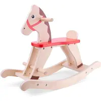 New Classic Toys Cheval à bascule en bois - naturel - Jouets à bascule