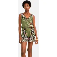 Love & roses Combinaison olive / rose ancienne / noir / blanc