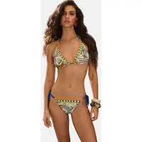 Lipsy Bikini bleu marine / brun foncé / miel / sapin