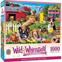 Master Pieces Puzzle Wild &amp; Whimsical - Dog Gone Good Day - 1000 pièces