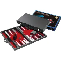 Philos , jeu de dames, couleur rouge, dimensions : 46,5 x 28 cm