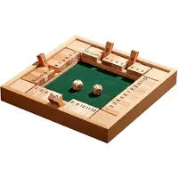 Philos Shut the Box variante à 4 joueurs - 12 pièces (3281)