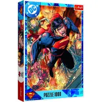 Trefl Puzzle 1000 Superman en action 10936