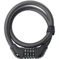 Contec Ct Nombre Câble Clé Powerloc 15 Mm X 85 Cm, Noir