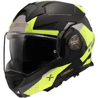 LS2 Helmets FF901 Advant X Oblivion Mat Noir H-V Casque Modulable Taille 2XL