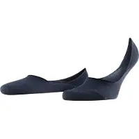 Falke Chaussettes courtes Step Medium Cut pour homme, bleu marine foncé, taille 39-40