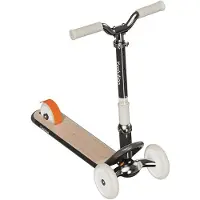 Yvolution Trottinette Classic Glider Black - réglable et pliable