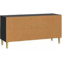 vidaXL Meuble TV 102 x 34,5 x 50 cm Noir Aggloméré