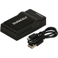 Duracell chargeur avec câble USB pour Olympus BLH-1