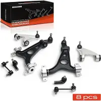 Frankberg 8x bras de suspension avant gauche droit bas haut pour Alfa Romeo 147 156 GT 156 Sportwagon