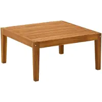 vidaXL Table en bois massif d'acacia naturel 60 x 60 x 30 cm