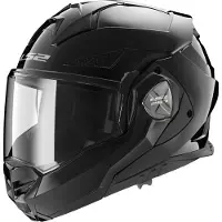 LS2 Helmets FF901 Advant X Solid Brillant Noir Casque Modulable Taille XS