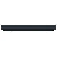 vidaXL Store latéral pour balcon, 117 x 250 cm, 100% polyester, fer et acier