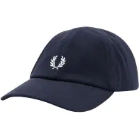 Fred perry pour homme. HW2295 Casquette classique en piqué marine (OSFA), Casuel, Coton
