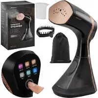 Berdsen Brosse à vapeur, lisseur à vapeur, nettoyeur à vapeur, vaporisateur, écran LCD, 37 g/min, 2000 W