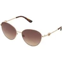GUESS Lunettes de soleil marron / or