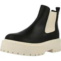 Steve madden Chelsea Boots 'VEERLY' crème / noir