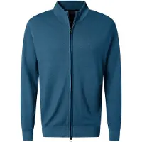 Pierre Cardin Modern Fit Cardigan bleu, Unicolore
