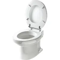 VETUS Tmwq Manual Toilet 25a 12v Blanc 47.5 x 36 x 39 cm