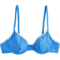 Mint Velvet Hauts de bikini bleu cobalt
