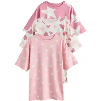 Next Chemise de nuit écru / rose / rose clair