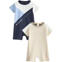Ted Baker Barboteuse / body beige clair / bleu marine / bleu clair / blanc