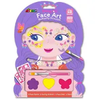 Avenir Kit de maquillage - Face Art « Princesse papillon » pour enfants