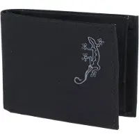 OXMOX porte-monnaie New Cryptan RFID Protect Pocketbörse Lizard Print Grey Black noir