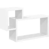 vidaXL Étagère Murale Montage mural Blanc 55 x 15 x 35 cm