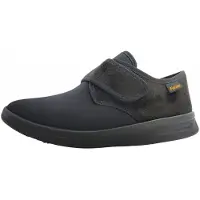 Fischer Markenschuh Chaussures de marque Fischer, chaussures orthopédiques pour femmes, chaussons d'intérieur, couleur noire, pour le quotidien