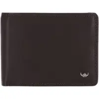 Golden Head Cuir porte-monnaie Polo RFID Protect Scheintasche mit Geheimfach 1159 Dunkelbraun marron foncé