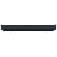 vidaXL Store latéral pour balcon, 80 x 250 cm, 100% polyester, fer et acier