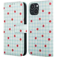IMoshion Étui de télephone portefeuille Design Apple iPhone 13 - Cherry Check