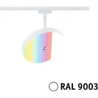 Paulmann Spot sur rail URail Smart Home Zigbee 3.0 Hildor RGBW 500 lm 7,5 W RGBW+ dimmable 230 V blanc signal