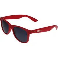 MSTRDS Lunettes de soleil rouge / noir