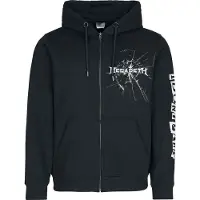 Megadeth Sweat-shirt zippé à capuche de - Don't Care Flames - S - M - pour Homme - noir - Taille M