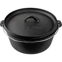Grill Guru Cast Iron Dutch Four Medium