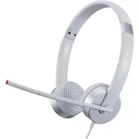 Lenovo Casque 100 Stéréo Analogique Blanc