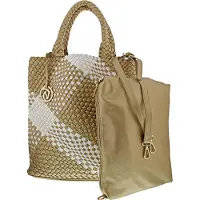 Remonte Sac à Main &amp; Petit Sac à Bandoulière Kutua - Blanc - Combi - Blanc - Combi
