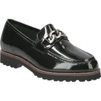 Sioux Chaussure basse 'Meredith' noir / argent