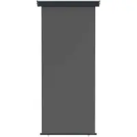 vidaXL Store latéral pour balcon, 60 x 250 cm, 100% polyester, fer et acier