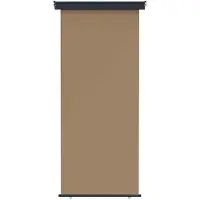 vidaXL Store latéral pour balcon, 100 x 250 cm, 100% polyester, fer et acier