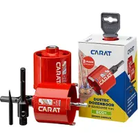 Carat HTS082EA25 Lot De 2 Forets À Boîte ECO Pour Perçage À Sec - 82 X 60 Mm M16 - Accessoires Inclus