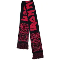 Iron Maiden Écharpe de - Soccer Scarf - pour Homme - noir/rouge - Taille Standard