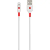 Skross USB Kabel Câble USB vers Lightning, 1,2m blanc (SKCA0004A-MFI120CN)