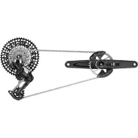 Sram Eagle 90 Groupset Argenté 165 mm 32t / 10-52t