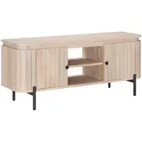 vidaXL Meuble TV avec étagère et rangement, avec porte, 105 x 30 x 45 cm