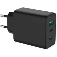 Roline Value 19.99.1096 Chargeur D'appareils Mobiles Universel Noir Secteur Charge Rapide Intérieure